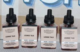 White Barn 200198008423 Bath And Body Works Wallflower Refill Bulb Lot Set Of 4 Lounge Talk
