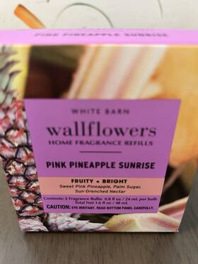40051u05 White Barn Bath And Bodyworks Wallflower Fragrance Refills Pink Pineapple Sunrise