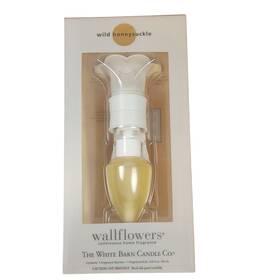 White Barn 637293067399 Wild Honeysuckle Wallflowers Home Fragrance 0.8oz Plug In Freshener