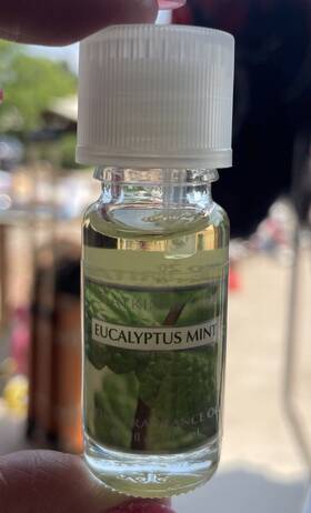 White Barn 667530905832 Bath And Body Works Slatkin Eucalyptus Mint Home Fragrance Oil 0.33 Oz