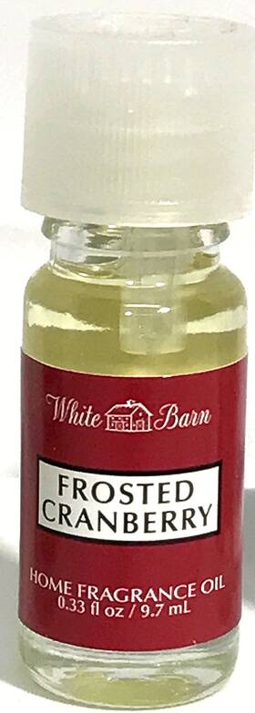 White Barn 667534267028 Frosted Cranberry Home Fragrance Oil 0.33 Floz Bath And Body Works Rare
