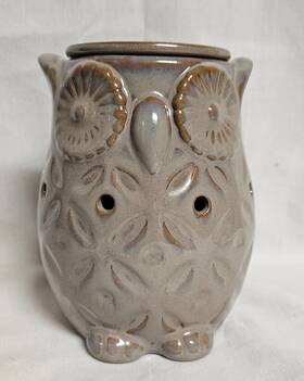 White Barn 667542916383 Bath And Body Works Beige Owl Fragrance Melt Warmer New In Box