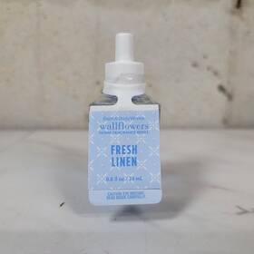 White Barn 667554955271 New Bath Body Works Fresh Linen Wallflower Refill