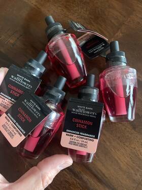 White Barn 667557259758 5x Bath And Body Works/white - Cinnamon Stick Wallflowers Fragrance Refills