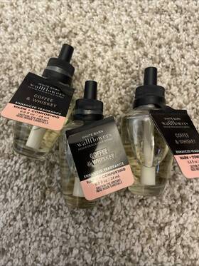White Barn 667558119532 / Bath And Body Works Wallflower Refill Coffee Whiskey - 3 Pack