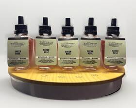 White Barn 667659353071 Bath And Body Works Wallflower Refill Bulb Lot Set 5 Sheer Rose