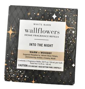 White Barn 667659358359 Wallflowers Home Fragrance Refills Into The Night 2 Pack Warm Woodsy