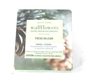 White Barn 667659362264 Wallflowers Home Fragrance Refills Fresh Balsam 2 Pack 24 Ml Bulbs