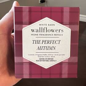 White Barn 667659401420 Bath And Body Works The Perfect Autumn 2-pack Wallflower Refills