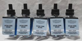 White Barn 667659448951 Bath And Body Works Wallflower Refill Bulb Lot Set 5 Ocean Town Bound