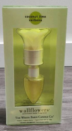 64735424 White Barn Candle Co. / Bath And Body Works Coconut Lime Verbena Fragrance Diffuser Nib