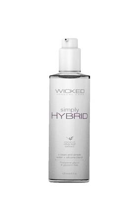 Hp-ws-91204 Wicked Sensual Care Simply Hybrid Fragrance Free Lubricant 4 Fl Oz