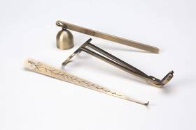 Mp04br Wickman Wick Trimmer Dipper And Candle Snuffer Set