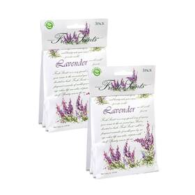 B07mltjzjr Willowbrook Fresh Scents Lavender Sachet Pack - 6 Air Freshener Bags For Drawers