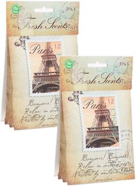 Fs200250bd Willowbrook Fresh Scents Scented Sachet Packet Paris Air Freshener