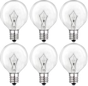 Wokhok 313046633676 25 Watt Wax Warmer Bulbs Light For Full Size Scentsy 120v/e12 Base