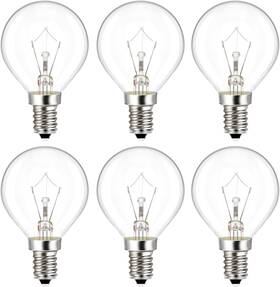 Wokhok 712110484563 Wax Warmer Light Bulbs Original 25 Watt For Full Size Scentsy Warmers 6 Pa