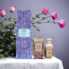 Woods Of Windsor 028579057046 Lavender Home Fragrance Gift Box Factory Sealed Rose Lotion