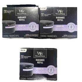 1702958 Woodwick Lot Of 3 Radiance Diffuser Refills Lavender Spa