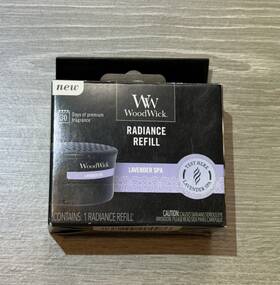 Woodwick 192833204486 Radiance Refill - Warmer Diffuser Lavender Spa Yankee Candle Company