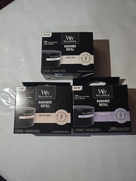 Woodwick 192833204585 Radiance Refill 3 Pack Combo Multi Scent