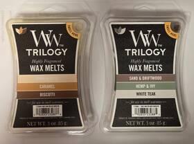 Woodwick 192833232878 2 Packs Wax Warmer Melts Trilogy 3 Oz -12 Total Nib Free Ship