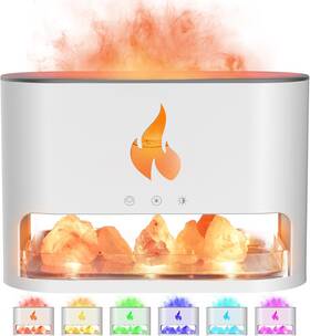 Yaledi 313050369301 Essential Oil Diffuser Fireplace Fire Flame Aromatherapy 250ml