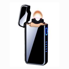 Yaninkle 795816638430 Plasma Rechargeable Electric Lighter With Led Battery Indicator Strong Flame