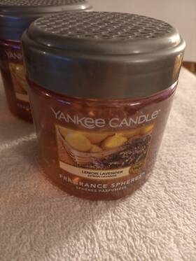 Yankee Candle 038581085418 Lemon Lavender Fragrance Spheres Beads New Air Freshener Flameless