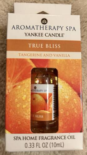 1123465 Yankee Candle Aromatherapy True Bliss Essential Oil 0.33 Oz New Discontinued