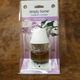 1160979 Yankee Candle Simply Home Lilac Petals Electric Fragrance Plug In Retired New