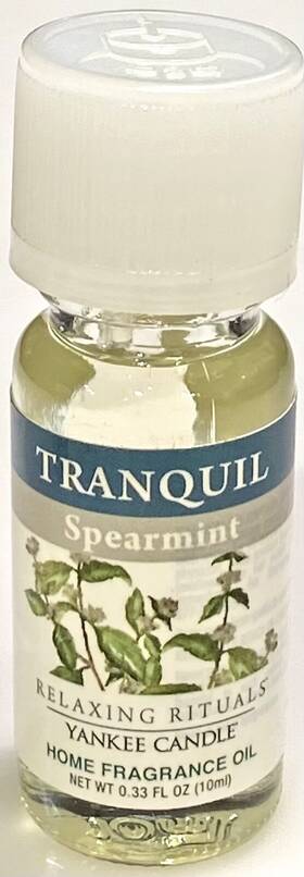 1285793 Yankee Candle Relaxing Rituals Tranquil Spearmint Fragrance Oil 0.33 Fl Oz Rare