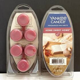 1585158 Yankee Candle Wax Melts Home Sweet Lot Of 2 6 Cubes Each