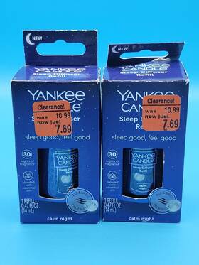 1646931 Yankee Candle Sleep Diffuser Oil Refill Calm Night 164693 Pack Of 2