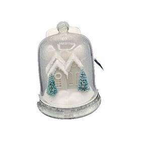 1663076 Yankee Candle Scentplug Light Up Holiday Christmas Snow Globe Diffuser - New