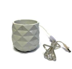 Yankee Candle 192833000040 Scenterpiece Electric Easy Meltcup Warmer Spw-langham White
