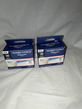 Yankee Candle 192833057099 Pink Sands Scentlight Fragrance Refill/new Lot Of 2