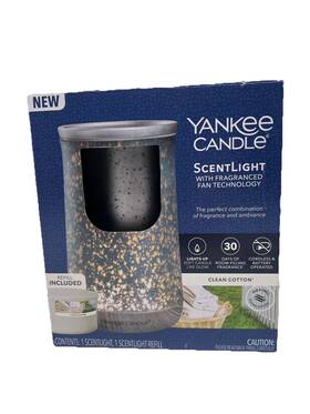 Yankee Candle 192833057105 Scent Light With Clean Cotton Included New