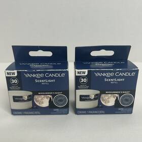 Yankee Candle 192833057129 Midsummers Night Scentlight Refill New Lot Of 2