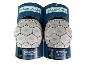 Yankee Candle 192833085672 Honey Comb Pattern Scent Plug In Electric Diffuser Base Lot Of 2