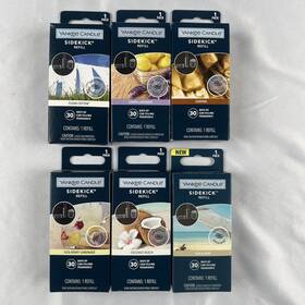 Yankee Candle 192833098542 Lot Of 6 Assorted Sidekick Refills