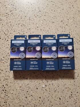 Yankee Candle 192833098559 4 Sidekick Midsummers Night Car Fragrance 1 Refill Per Box
