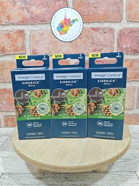 Yankee Candle 192833098665 Balsam And Cedar Sidekick 3 Pack Refills Air Freshener New In Box