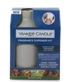 Yankee Candle 192833099181 Brand New Fragrance Dispenser Kit Room Spray Balsam And Cedar