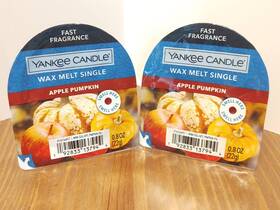 Yankee Candle 192833137944 Apple Pumpkin Melt Tart Singles X 2 0.8 Oz Each New