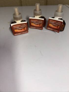 Yankee Candle 192833191724 3 Pack Scent Plug Refill Spiced Pumpkin 18ml Each Brand New