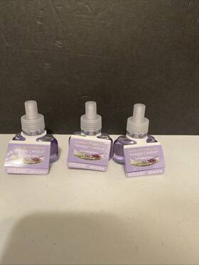 Yankee Candle 192833266811 Lilac Blossoms Home Fragrance Scent Plug In Refills Lot Of 3