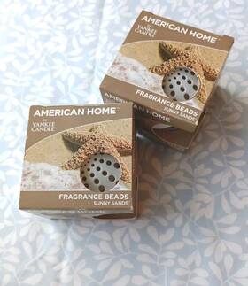 23539 Yankee Candle American Home By Sunny Sands Beach Fragrance Beads New Lot Of 2