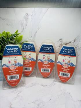 242095387 Yankee Candle 24 Wax Melts Slopeside Spritz Scent 4 Packs Of 6 2.6 Oz. Each