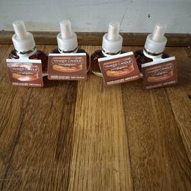 36598 Yankee Candle 4 Pack Scentplug Refill Spiced Pumpkin Scent 18ml Each